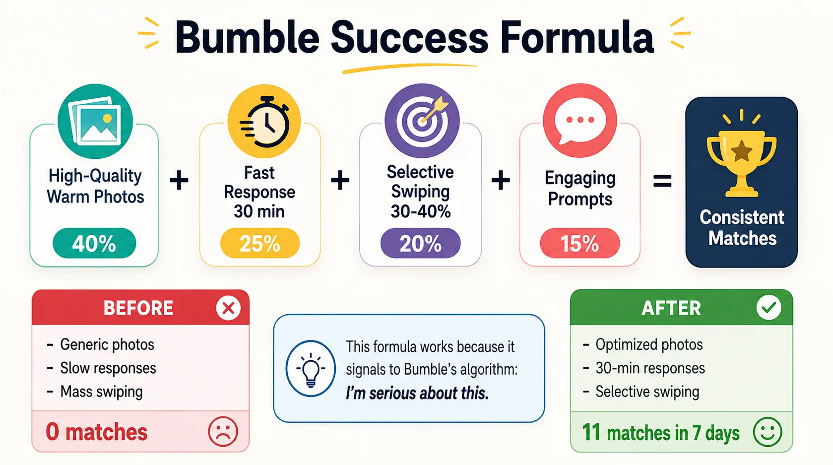No Bumble Matches? 5 Reasons & How to Fix It Fast (2026)